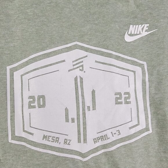 Nike Adults Large Green Pullover Sweater Mesa Arizona 1 - 3 2022 CQ5437-357 - Picture 4 of 11